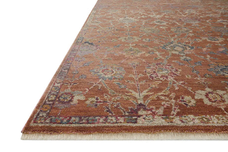 Loloi Giada Gia-05 Terracotta/Multi Rugs - rug corner