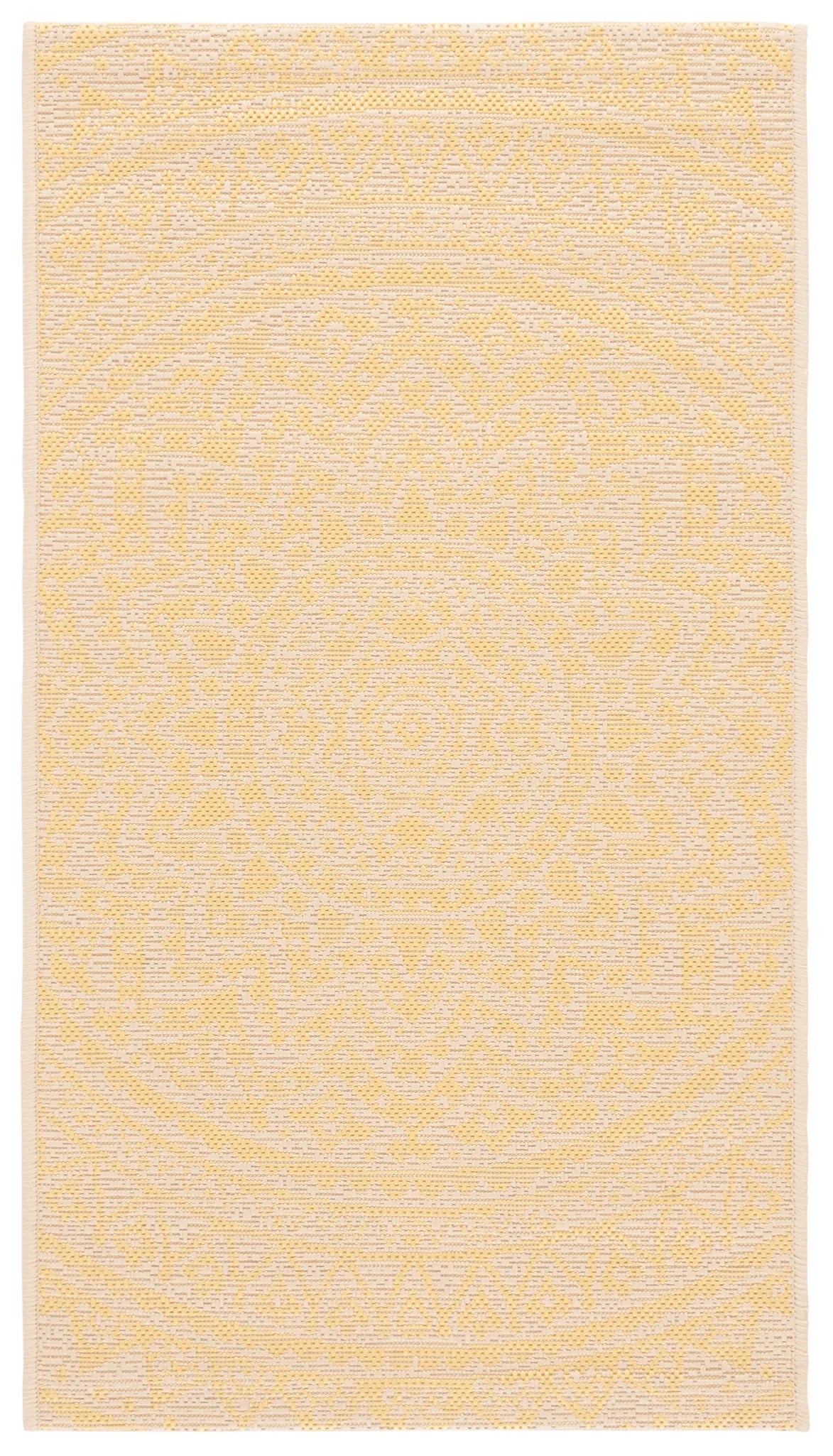 Safavieh Courtyard 2'-0" x 3'-7" Rug in Beige / Gold