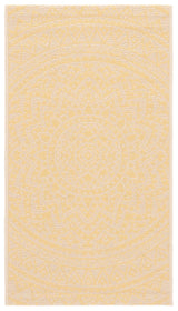 Safavieh Courtyard 2'-0" x 3'-7" Rug in Beige / Gold