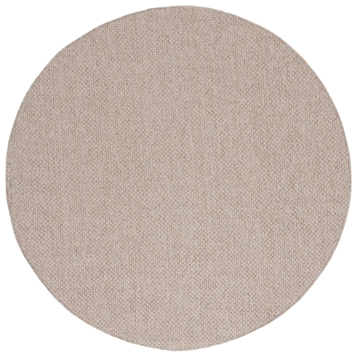 Safavieh Sisal All-Weather 6'-7" x 6'-7" Rug in Taupe
