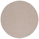 Safavieh Sisal All-Weather 6'-7" x 6'-7" Rug in Taupe