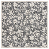 Safavieh Metro 6'-0" x 6'-0" Rug in Black / Ivory