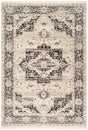 Safavieh Vintage Persian 4'-0" x 6'-0" Rug in Ivory / Charcoal