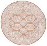 Safavieh Metro 6'-0" x 6'-0" Rug in Natural / Rust
