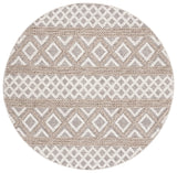 Safavieh Vermont 6'-0" x 6'-0" Rug in Ivory / Grey