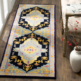 Safavieh Bellagio 2'-3" x 7'-0" Rug in Navy Blue / Multi