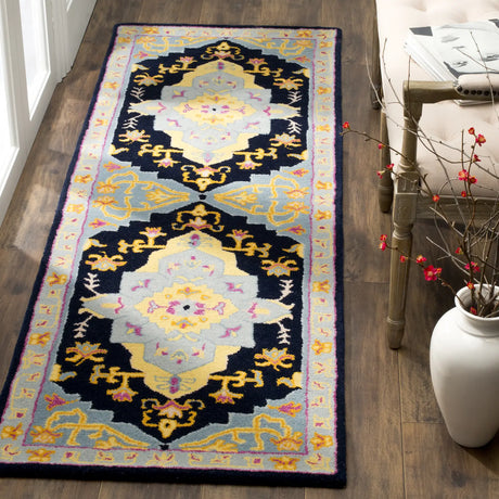 Safavieh Bellagio 2'-3" x 7'-0" Rug in Navy Blue / Multi