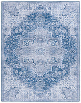 Safavieh Tucson 10'-0" x 14'-0" Rug in Navy / Grey