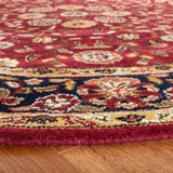 Safavieh Heritage 6'-0" x 6'-0" Rug in Red / Navy
