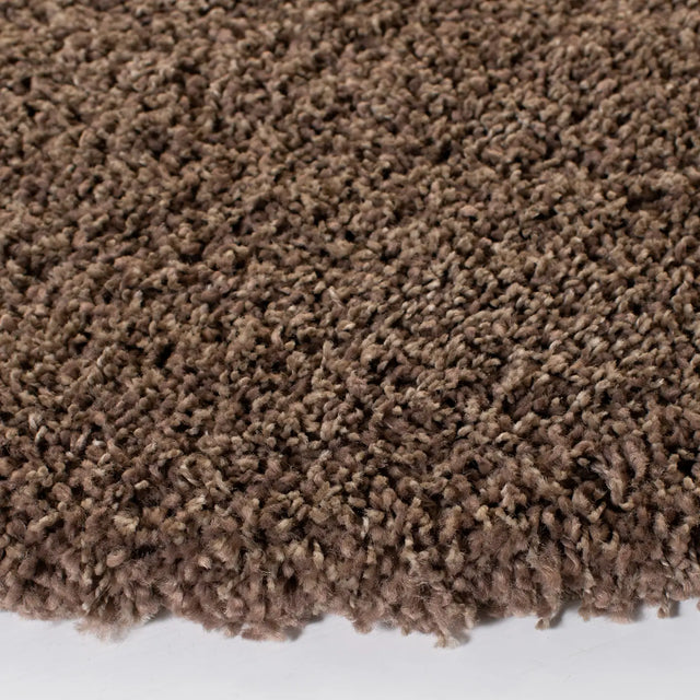 Safavieh Shag 4'-0" x 4'-0" Rug in Taupe
