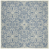 Safavieh Trace 6'-0" x 6'-0" Rug in Blue / Ivory
