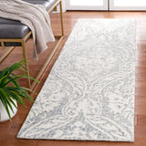 Safavieh Abstract 2'-3" x 8'-0" Rug in Ivory / Grey