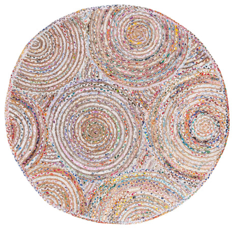 Safavieh Cape Cod 6'-0" x 6'-0" Rug in Beige / Multi
