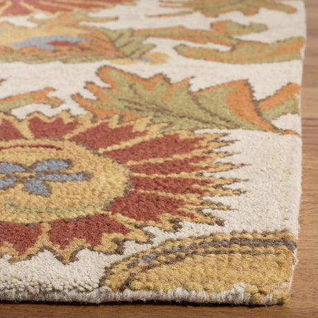 Safavieh Blossom 5'-0" x 8'-0" Rug in Ivory / Multi