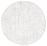 Safavieh Abstract 6'-0" x 6'-0" Rug in Ivory / Blue