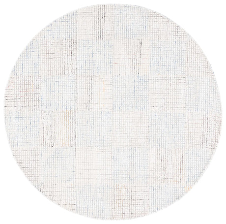 Safavieh Abstract 6'-0" x 6'-0" Rug in Ivory / Blue