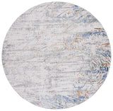 Safavieh Bel Air 6'-7" x 6'-7" Rug in Grey / Turquoise