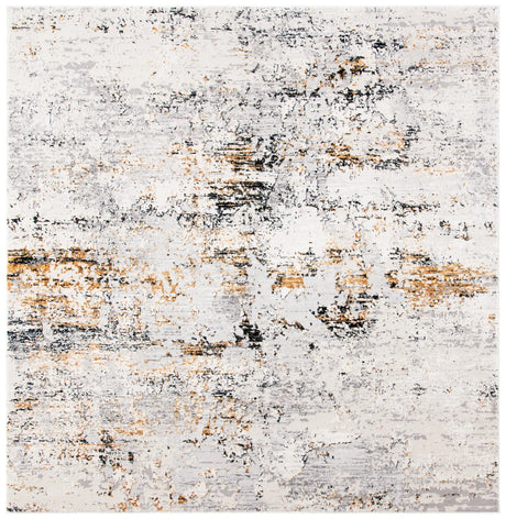 Safavieh Amalfi 6'-7" x 6'-7" Rug in Creme / Gold