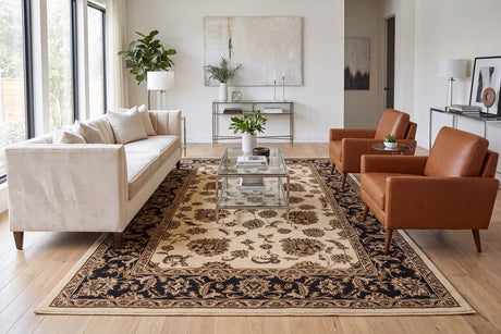 Dynamic Rugs Legacy 58020 Cream  /  Brown Rugs - Room