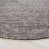 Safavieh Kilim 6'-0" x 6'-0" Rug in Light Grey