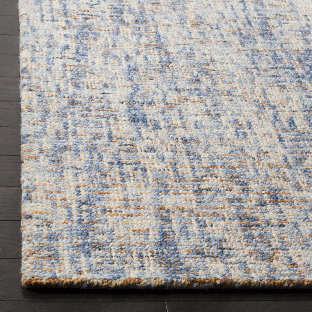 Safavieh Abstract 6'-0" x 9'-0" Rug in Dark Blue / Rust