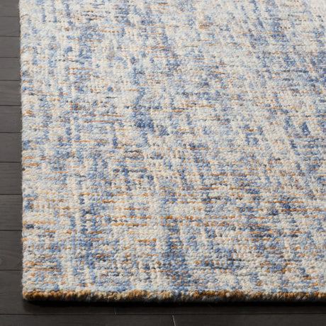 Safavieh Abstract 6'-0" x 9'-0" Rug in Dark Blue / Rust