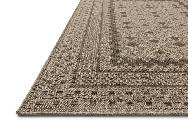 Chris Loves Julia x Loloi Providence PRC-06 Charcoal / Dove Rug - rug corner