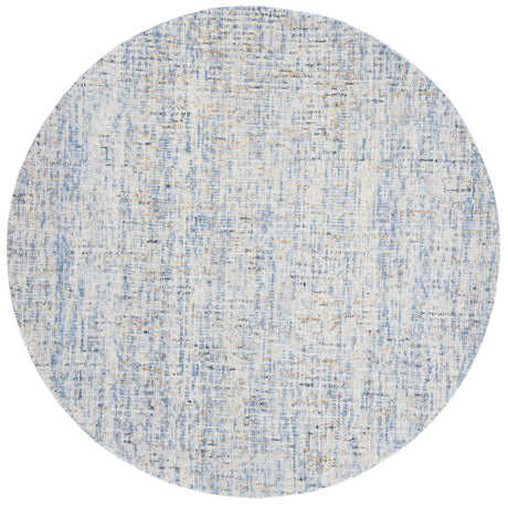 Safavieh Abstract 6'-0" x 6'-0" Rug in Dark Blue / Rust