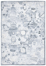 Safavieh Glamour 4'-0" x 6'-0" Rug in Ivory / Grey