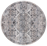 Safavieh Vintage Persian 5'-0" x 5'-0" Rug in Grey