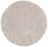 Safavieh Venus Shag 500 5'-3" x 5'-3" Rug in Taupe