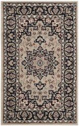 Safavieh Lyndhurst 3'-3" x 5'-3" Rug in Cream / Anthracite