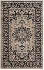 Safavieh Lyndhurst 3'-3" x 5'-3" Rug in Cream / Anthracite