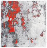 Safavieh Adirondack 6'-0" x 6'-0" Rug in Orange / Grey