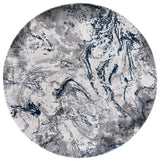 Safavieh Craft 6'-7" x 6'-7" Rug in Grey / Blue