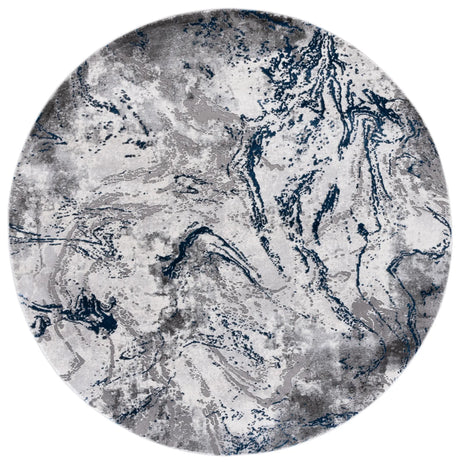 Safavieh Craft 6'-7" x 6'-7" Rug in Grey / Blue