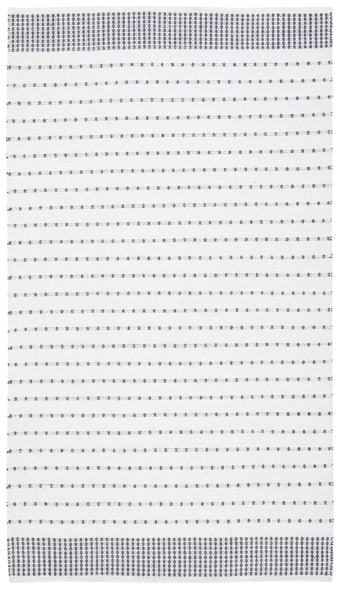 Safavieh Montauk 4'-0" x 6'-0" Rug in Grey / Ivory
