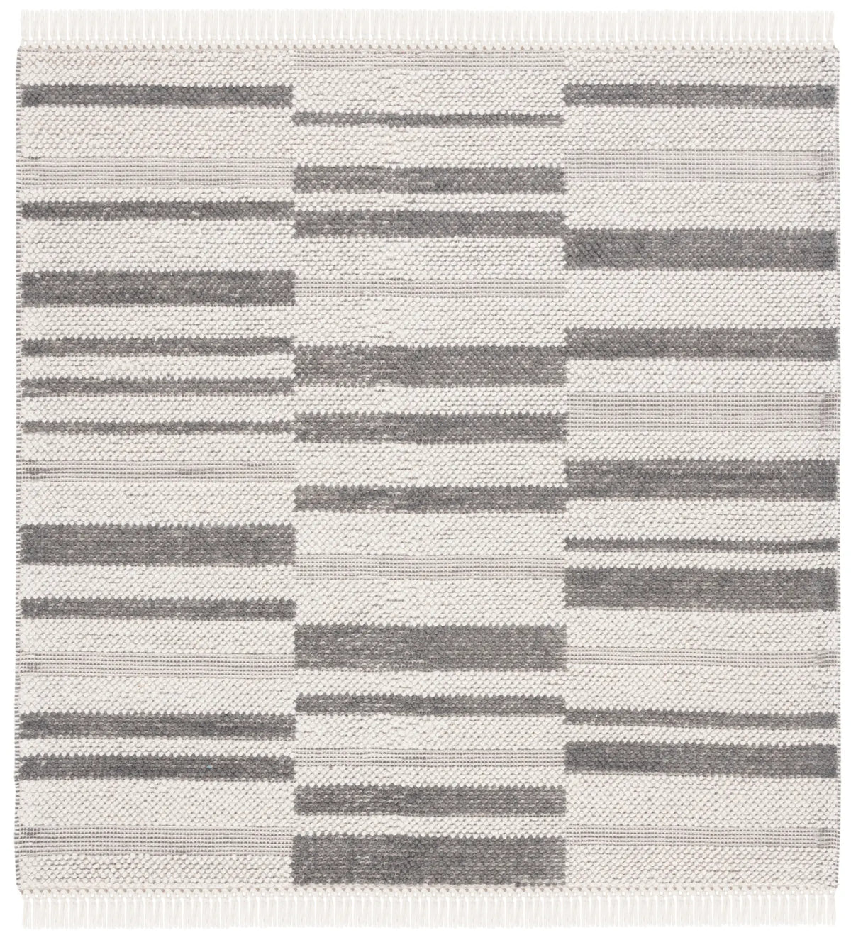 Safavieh Natura 6'-0" x 6'-0" Rug in Ivory / Dark Grey
