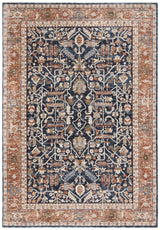 Safavieh Heirloom 700 4'-0" x 6'-0" Rug in Navy / Beige