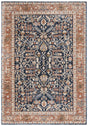 Safavieh Heirloom 700 4'-0" x 6'-0" Rug in Navy / Beige