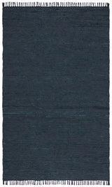 Safavieh Vintage Leather 4'-0" x 6'-0" Rug in Black