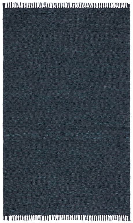 Safavieh Vintage Leather 4'-0" x 6'-0" Rug in Black