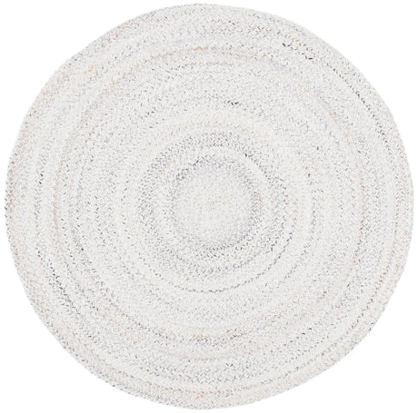 Safavieh Braided 5'-0" x 5'-0" Rug in Ivory