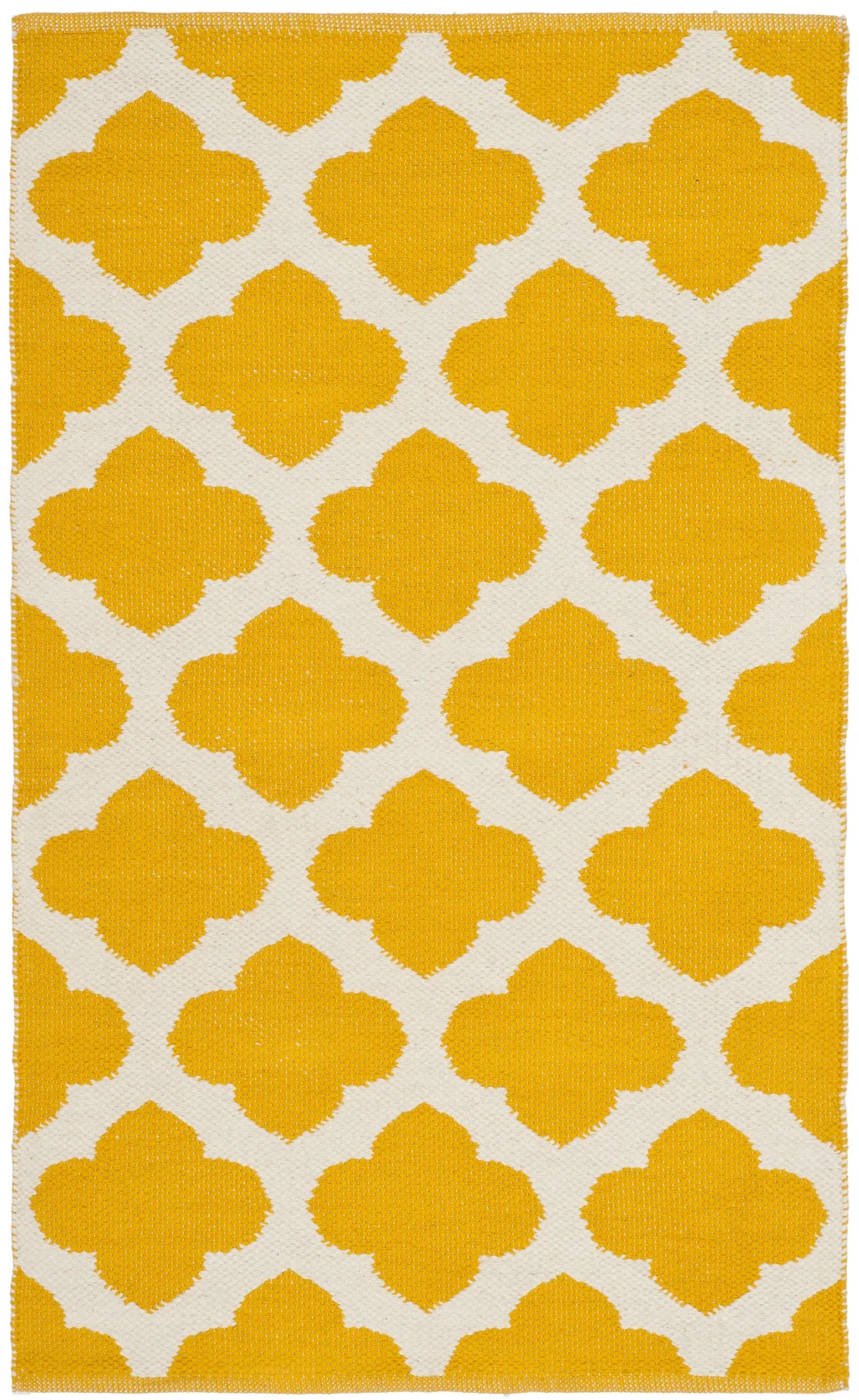 Safavieh Montauk 2'-0" x 3'-0" Rug in Yellow / Ivory