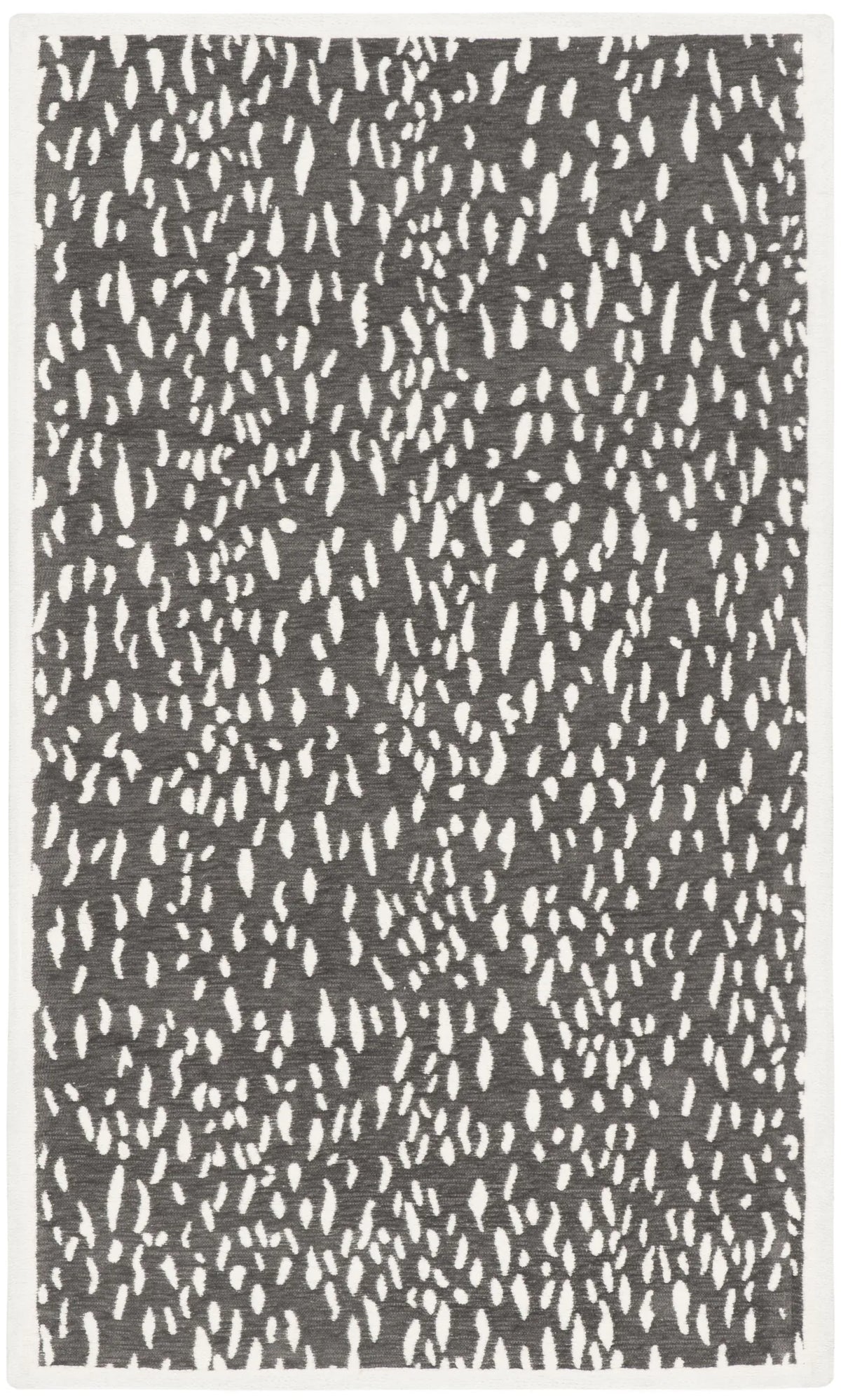 Safavieh Marbella 2'-3" x 4'-0" Rug in Dark Grey / Ivory