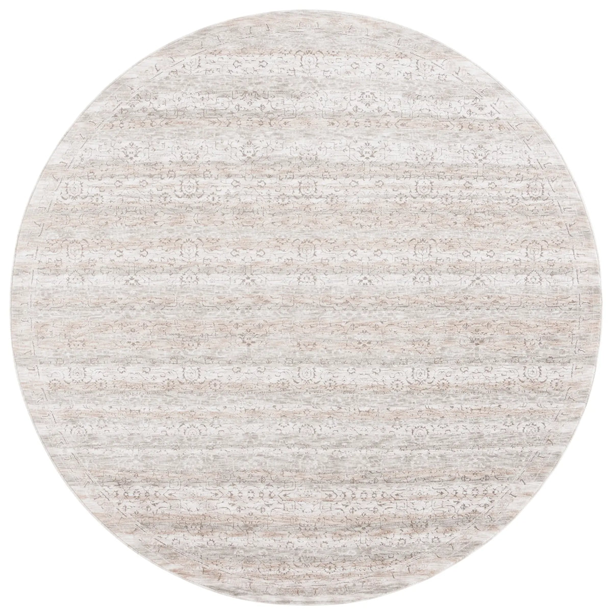 Safavieh Mason 100 6'-3" x 6'-3" Rug in Beige / Grey Ivory