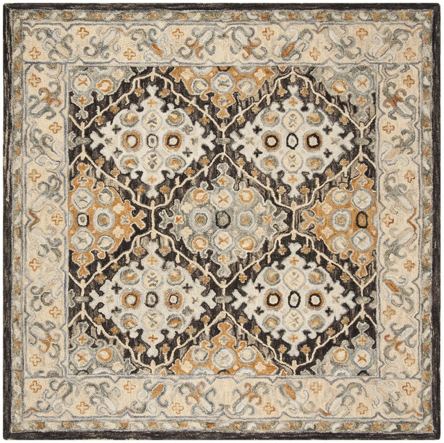 Safavieh Aspen 7'-0" x 7'-0" Rug in Beige / Brown