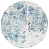 Safavieh Aston 6'-7" x 6'-7" Rug in Ivory / Blue