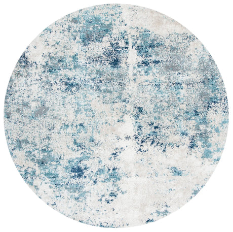 Safavieh Aston 6'-7" x 6'-7" Rug in Ivory / Blue