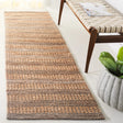 Safavieh Natural Fiber 2'-3" x 8'-0" Rug in Natural / Brown